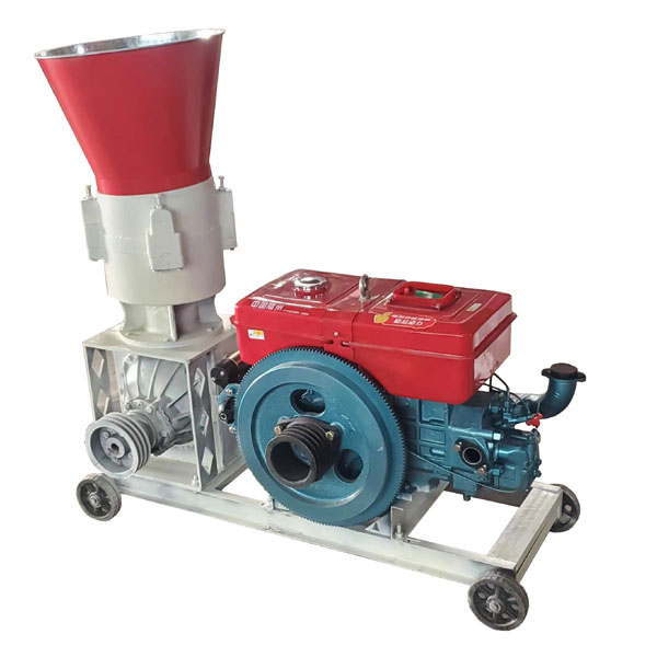 Pelletizer MNKL 400 diesel engine